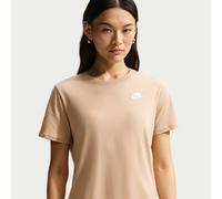 Nike Club Essentials Camiseta - Mujer - Marrón S (EU 36-38)