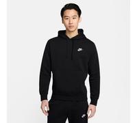 Nike Sudadera con capucha Hombre M NSW Club Hoodie Po BB Sweatshirt Negro/Negro/Blanco Talla M