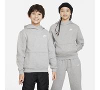 Nike FD3000-063 K NSW Club FLC HDY LBR Sweatshirt Unisex DK Grey Heather/White Tamaño XL