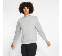 Nike M NSW Club CRW BB Sudadera, Hombre, Gris (Dk Grey Heather/White), S-T
