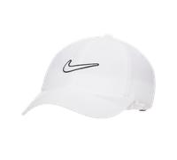 Nike Club Gorra sin estructura con logotipo Swoosh - Blanco L/XL