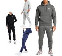 NIKE Club Hombres Vellón Chándales Sudadera con Capucha Joggers Casual...
