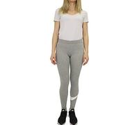 Nike Club Logo 2 Mallas, Mujer, Multicolor (Dk Grey Heather/White/White), S