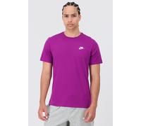 Nike Club - Morado - Camiseta Algodón Hombre talla S