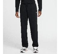 Nike Club Pantalón De Tejido French Terry con Dobladillo Abierto - Hombre, Black/Black/White, HQ4422-010, M