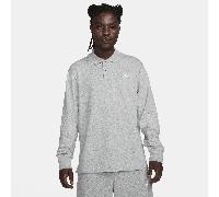 Nike Club Polo de tejido Knit de manga larga - Hombre - Gris XXL