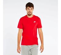 Camiseta para hombre Nike NSW Club Tee M - university red/white L