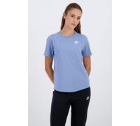 Nike Club Ss - Azul - Camiseta Algodón Mujer talla S