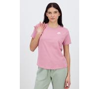 Nike Club Ss - Rosa - Camiseta Algodón Mujer talla M