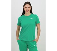 Nike Club Ss - Verde - Camiseta Algodón Mujer talla L