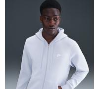 Nike Club Sudadera con capucha de tejido Fleece con cremallera completa - Hombre - Gris 3XL