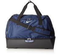 Nike Club Team Swoosh Hardcase XL Bolsa de deporte, 60 cm, 62 liters, Azul (Dunkelblau/schwarz)