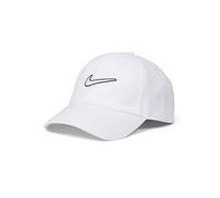 NIKE Club Unstructured Swoosh Cap Gorra de béisbol, Blanco/Blanco, XL Unisex Adulto