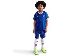 Nike - Conjunto Chelsea FC Primera Equipación 2025-2026 Niño, Unisex, Rush Blue-White-Speed Red-White, S