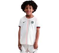 Nike - Conjunto Chelsea FC Segunda Equipación 2025-2026 Niño, Unisex, Phantom-Speed Red-Galactic Jade-Galactic Jade, S