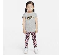 Nike Conjunto de camiseta y leggings - Infantil - Rosa 2T