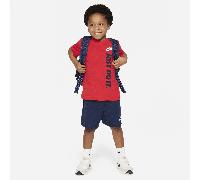Nike Conjunto de camiseta y pantalón corto con estampado - Niño/a pequeño/a - Azul 6
