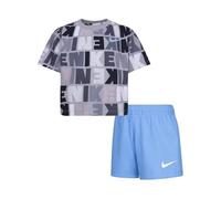 Nike Conjunto Deportivo para Niños Knit Short Azul - Marca EAN: 0825664838857 - Talla: 7 Años