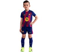 Nike - Conjunto FC Barcelona Primera Equipación 2025-2026 Niño, Unisex, Deep Royal Blue, XL