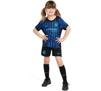 Nike - Conjunto Inter Milan Primera Equipación 2025-2026 Niño, Unisex, Lyon Blue-Black-Chlorine Blue Full Sponsor, L