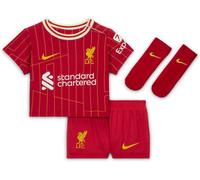 Nike - Conjunto Liverpool FC Primera Equipación 2024-2025 Bebé, Unisex, Gym Red-White-Chrome Yellow, 12-18M