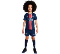 Nike - Conjunto PSG Primera Equipación 2024-2025 Niño, Unisex, Midnight Navy-White, S