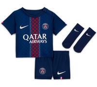 Nike - Conjunto PSG Primera Equipación 2025-2026 Bebé, Unisex, Midnight Navy-Midnight Navy-White Full Spon-H, 24-36M