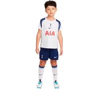 Nike - Conjunto Tottenham Hotspur FC Primera Equipación 2025-2026 Niño, Unisex, White-Binary Blue-Lt Iron Ore-Binary Blue Ful, S