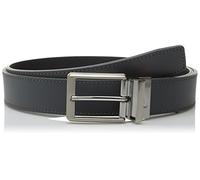 Nike Core - Cinturón reversible para hombre, Hombre, 11212, Gris oscuro/Negro, 38