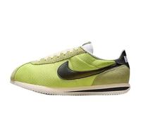 NIKE Cortez TXT, Sneaker Hombre, Lt Lemon Twist Black Coconut Milk White, 45 EU