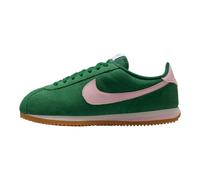 Nike Cortez - Zapatillas deportivas de piel para mujer, color verde y rosa, verde, 38.5 EU