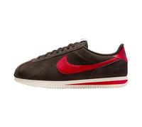 Nike Cortez - Zapatos para mujer (terciopelo marrón/vela/rojo universitario), Marrón terciopelo/vela/rojo universitario, 6.5