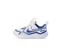Nike Cosmic Runner Ps - Zapatos unisex para niños, Blanco/gris vasto, juego real, azul marino medianoche, 32 EU