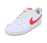 NIKE Court Borough Low 2 GS Bq5448 - Zapatillas deportivas, Blanco Naranja Summit Sail 114, 38.5 EU