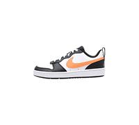 NIKE Court Borough Low 2 Sneaker White Orange BQ5448-115 38.5