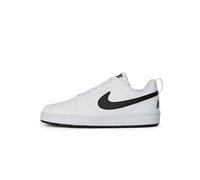 NIKE Court Borough Low Recraft (GS), Sneaker, White Black, 38.5 EU