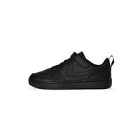 NIKE Court Borough Low RECRAFT (PS), Sneaker, Black/Black-Black, 34 EU
