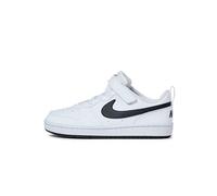 NIKE Court Borough Low RECRAFT (PS), Sneaker, White/Black, 28 EU