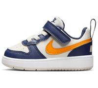 Nike Court Borough Low Recraft Schuh für Babys und Kleinkinder, Calzado Bebé-Niños, Lt Orewood Brn Orange Peel Midnight Navy, 25 EU