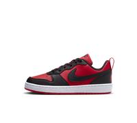 NIKE Court Borough Low Recraft (GS), Sneaker, University Red Black White, 38.5 EU
