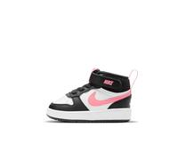 NIKE Court Borough Mid 2 Black/White/Sunset Pulse 17 EU