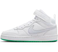 Nike Court Borough Mid 2 (GS), Zapatos Three Quarter High, White Football Grey Stadium Green, 39 EU