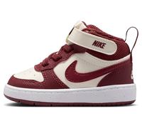 Nike Court Borough Mid 2 Schuh für Babys und Kleinkinder, Calzado Unisex niños, Soft Pearl Dark Team Red, 23.5 EU