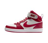 NIKE Court Borough Mid 2, Sneaker, Sail Gym Rojo Blanco, 36 EU