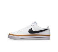 Nike Court Legacy Next Nature, Tennis Shoe Mujer, White/Black-Desert Ochre-Team Orange, 37.5 EU