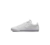 Nike Court Legacy Next Nature, Tennis Shoe Mujer, White/White-Black-Volt, 37.5 EU