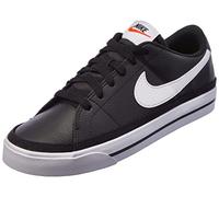 NIKE Court Legacy Next Nature, Zapatillas Mujer, Negro Black White Volt Team Orange, 43.5 EU