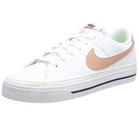 NIKE Court Legacy Nn, Zapatillas Deportivas Mujer, White Rose Whisper Team Orange Black, 41 EU