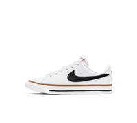 Nike Court Legacy Zapatillas Niños - white/black-desert ochre-gum light brown DA5380-102 35.5 (3.5Y)