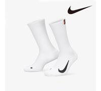 Nike Court Multiplier Tennis Crew Socks 2 Pack acolchado SK0118-100 / genuino